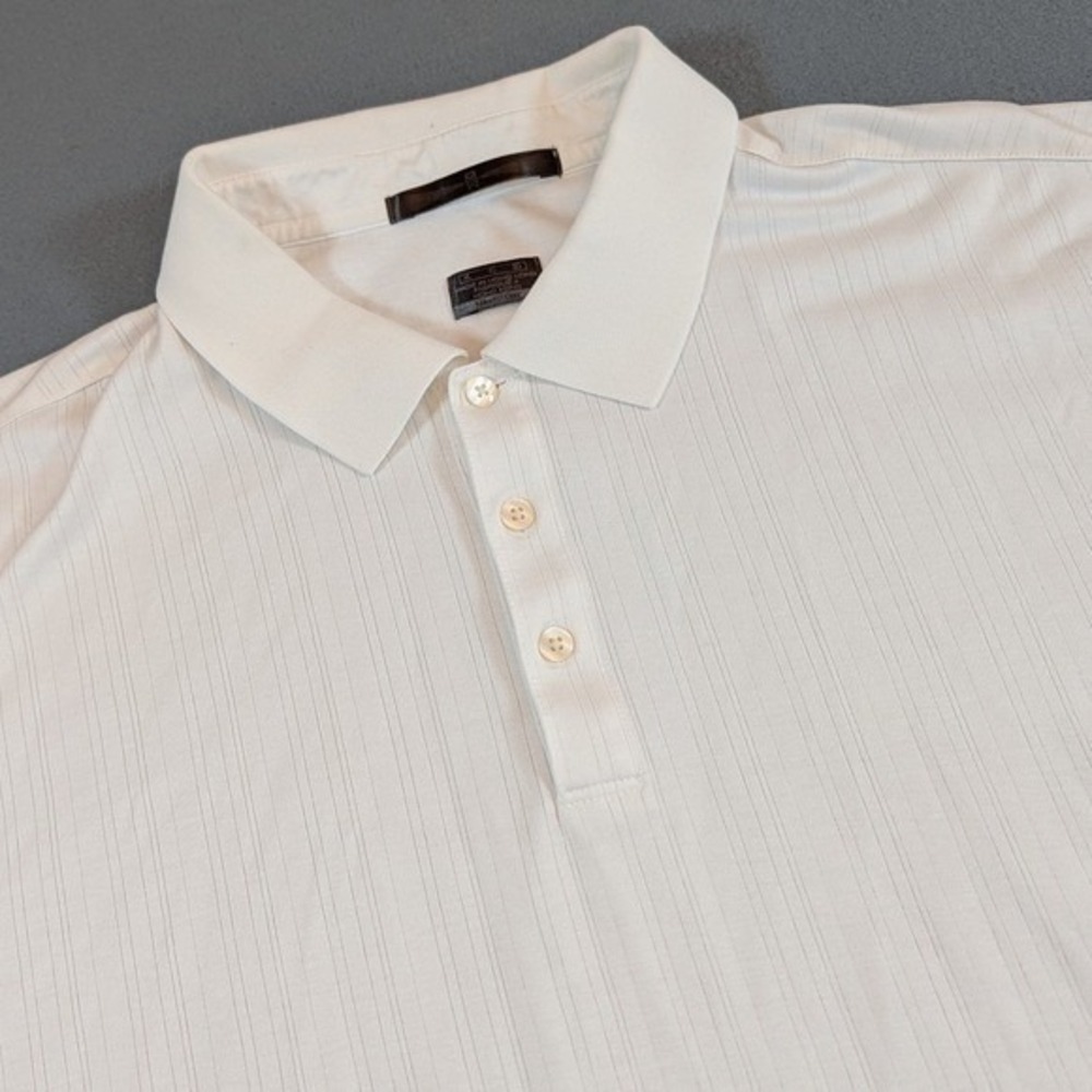 Nike‎ Tiger Woods Golf  Mens Polo Shirt XL Short Sleeve Made in Hong Kong
